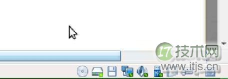 桌面的右下角有USB的标志