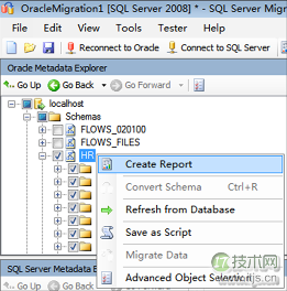 使用SSMA将Oracle数据库转成SQL Server 2008