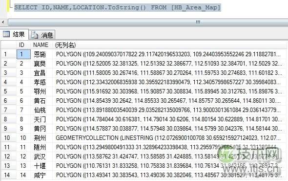 提取MapInfo地图数据中的空间到SQL Server 2008
