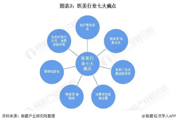 图表2:医美行业七大痛点