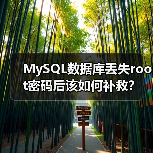 MySQL数据库丢失root密码后该如何补救? MySQL数据库丢失root密码后该如何补救?