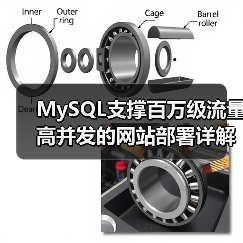 MySQL支撑百万级流量高并发的网站部署详解 MySQL支撑百万级流量高并发的网站部署详解