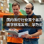国内医疗行业首个基因组学标准发布，华为云参编助力行业发展