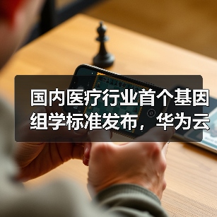 国内医疗行业首个基因组学标准发布，华为云参编助力行业发展