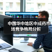 中国华中地区中成药市场竞争格局分析(图4) 中国华中地区中成药市场竞争格局分析(图4)
