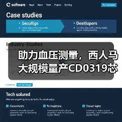 助力血压测量,西人马大规模量产CD0319芯片(图2) 助力血压测量,西人马大规模量产CD0319芯片(图2)