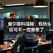 爱尔眼科提醒：有抬头纹可不一定是老了（图4）