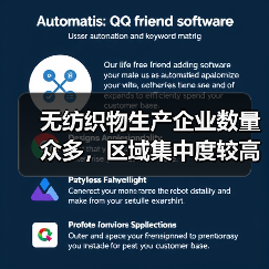 无纺织物生产企业数量众多,区域集中度较高(图4) 无纺织物生产企业数量众多,区域集中度较高(图4)