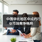 中国华北地区中成药行业市场竞争格局(图4) 中国华北地区中成药行业市场竞争格局(图4)
