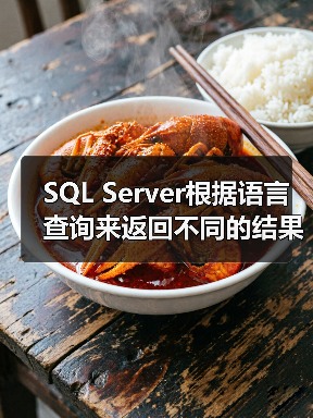 SQL Server根据语言查询来返回不同的结果(图2) SQL Server根据语言查询来返回不同的结果(图2)