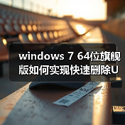 windows 7 64位旗舰版如何实现快速删除U盘?windows 7快速删除U(图4) windows 7 64位旗舰版如何实现快速删除U盘?windows 7快速删除U(图4)