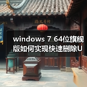 windows 7 64位旗舰版如何实现快速删除U盘?windows 7快速删除U(图1) windows 7 64位旗舰版如何实现快速删除U盘?windows 7快速删除U(图1)