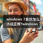 windows 7系统怎么激活成正版?windows 7激活工具下载及使用教程(图3) windows 7系统怎么激活成正版?windows 7激活工具下载及使用教程(图3)