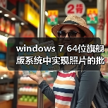 windows 7 64位旗舰版系统中实现照片的批量重命名(图4) windows 7 64位旗舰版系统中实现照片的批量重命名(图4)