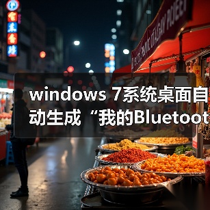 windows 7系统桌面自动生成“我的Bluetooth位置”图标的解决方法（图3）