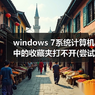 windows 7系统计算机中的收藏夹打不开(尝试很多方法依旧打不开)(图1) windows 7系统计算机中的收藏夹打不开(尝试很多方法依旧打不开)(图1)