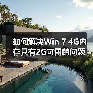 如何解决Win 7 4G内存只有2G可用的问题(图2) 如何解决Win 7 4G内存只有2G可用的问题(图2)