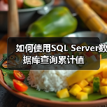 如何使用SQL Server数据库查询累计值(图1) 如何使用SQL Server数据库查询累计值(图1)