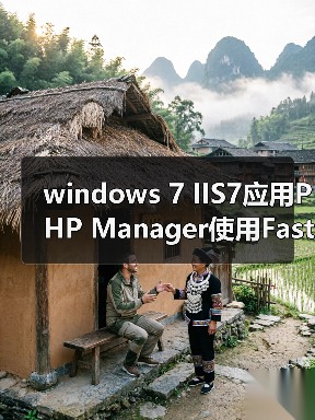windows 7 IIS7应用PHP Manager使用FastCGI通道快速部署PHP支持(图1) windows 7 IIS7应用PHP Manager使用FastCGI通道快速部署PHP支持(图1)