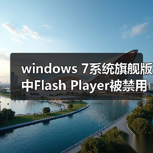 windows 7系统旗舰版中Flash Player被禁用怎么办？windows 7系统（图2）