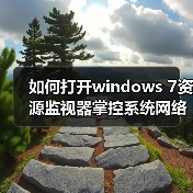 如何打开windows 7资源监视器掌控系统网络软件（图4）