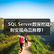 SQL Server数据挖掘规则实现商品推荐1（图3）
