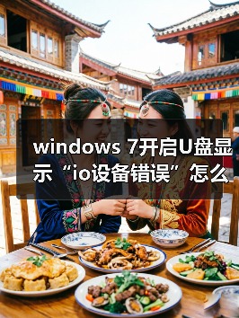 windows 7开启U盘显示“io设备错误”怎么办 windows 7开启U盘显（图4）