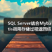 SQL Server结合Mybatis调用存储过程返回结果集（图1）