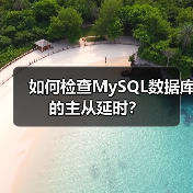 如何检查MySQL数据库的主从延时？（图1）