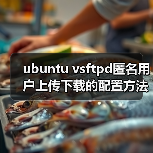 ubuntu vsftpd匿名用户上传下载的配置方法（图3）