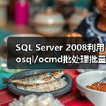 SQL Server 2008利用osql/ocmd批处理批量执行sql文件(图2) SQL Server 2008利用osql/ocmd批处理批量执行sql文件(图2)