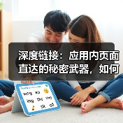 深度链接:应用内页面直达的秘密武器,如何彻底提升用户体验(图4) 深度链接:应用内页面直达的秘密武器,如何彻底提升用户体验(图4)