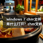 windows 7 chm文件用什么打开?chm文件打不开的解决方法(图2) windows 7 chm文件用什么打开?chm文件打不开的解决方法(图2)