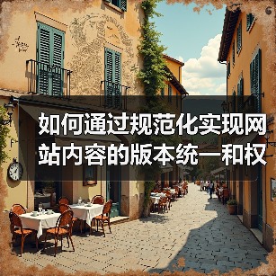 如何通过规范化实现网站内容的版本统一和权重集中？（图1）