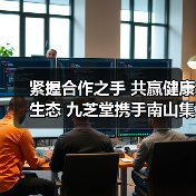 紧握合作之手 共赢健康生态 九芝堂携手南山集团打造康养示范基地(图2) 紧握合作之手 共赢健康生态 九芝堂携手南山集团打造康养示范基地(图2)