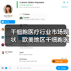 干细胞医疗行业市场现状:欧美地区干细胞医疗发展领先(图2) 干细胞医疗行业市场现状:欧美地区干细胞医疗发展领先(图2)