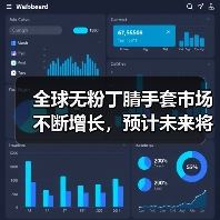 全球无粉丁腈手套市场不断增长，预计未来将达到85.6亿美元（图4）