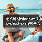 怎么判断windows 7中svchost.exe程序是否是病毒?(图1) 怎么判断windows 7中svchost.exe程序是否是病毒?(图1)