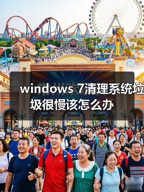 windows 7清理系统垃圾很慢该怎么办(图2) windows 7清理系统垃圾很慢该怎么办(图2)