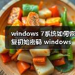 windows 7系统如何恢复初始密码 windows 7系统恢复administrator(图2) windows 7系统如何恢复初始密码 windows 7系统恢复administrator(图2)
