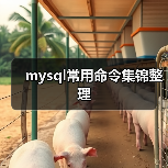 mysql常用命令集锦整理(图1) mysql常用命令集锦整理(图1)