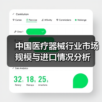 中国医疗器械行业市场规模与进口情况分析(图1) 中国医疗器械行业市场规模与进口情况分析(图1)