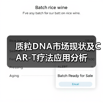 质粒DNA市场现状及CAR-T疗法应用分析（图1）