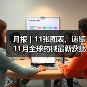 月报 | 11张图表，速览11月全球药械最新获批情况（图2）