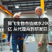 智飞生物市值缩水2000亿 从代理商到研发巨头距离有多远？（图1）