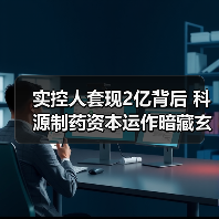 实控人套现2亿背后 科源制药资本运作暗藏玄机（图4）