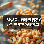 MySQL 复制滞后怎么办？其实方法很简单（图4）