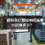 眼科医疗器械中间商差价能赚多少？（图1）