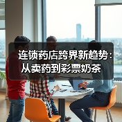 连锁药店跨界新趋势：从卖药到彩票奶茶（图2）