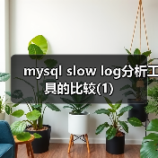 mysql slow log分析工具的比较(1)（图1）
